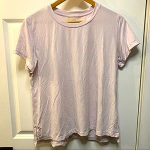 Zella Workout Short Sleeve T-shirt - Light Pink